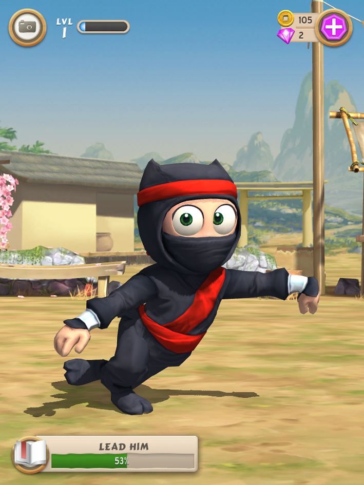 clumsy ninja на компьютер скачать