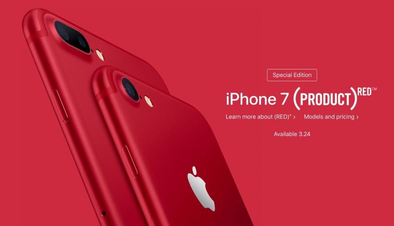 red iphone7